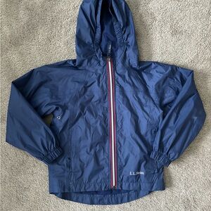 LL Bean rain jacket size 5/6